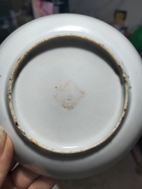 古玩陶瓷粉彩人物仕女盤拍賣，當前價格1200元