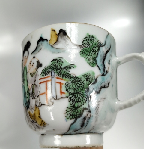 古玩陶瓷清咸豐-五彩人物紋杯拍賣,當(dāng)前價格2699元