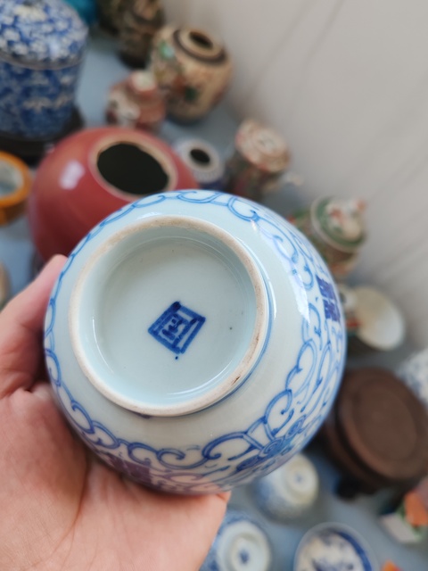 古玩陶瓷清中期青花纏枝花卉喜字紋杯拍賣,當(dāng)前價格1080元