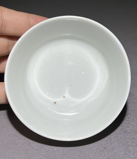 古玩陶瓷白釉茶碗拍賣，當前價格2200元