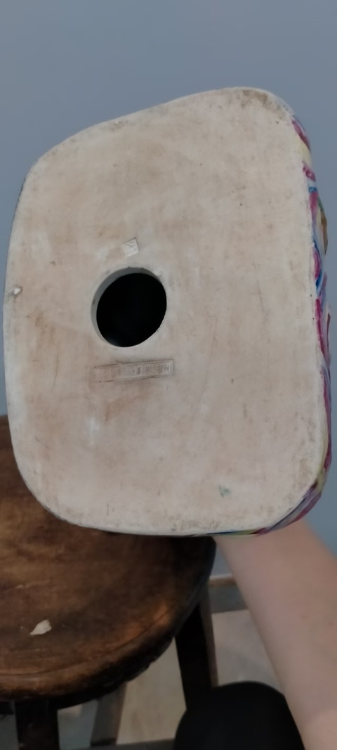 古玩陶瓷粉彩瓷塑造像真品鑒賞圖