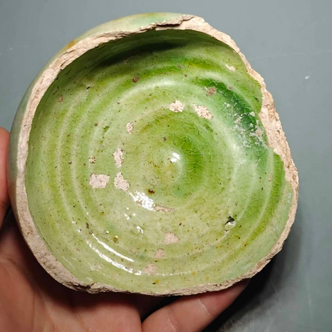 古玩陶瓷三彩標本真品鑒賞圖
