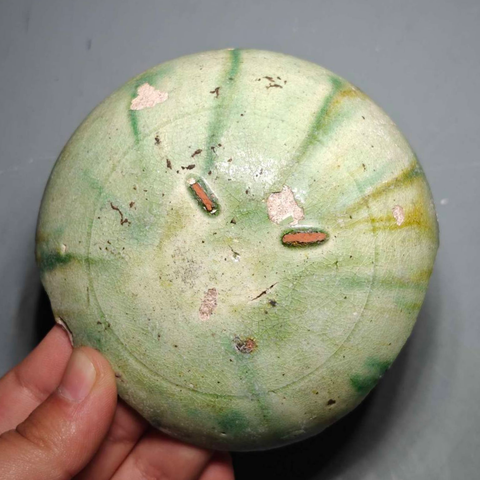 古玩陶瓷三彩標本真品鑒賞圖
