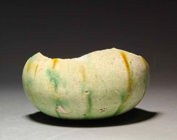 古玩陶瓷三彩標本真品鑒賞圖