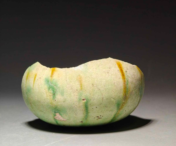 古玩陶瓷三彩標本真品鑒賞圖