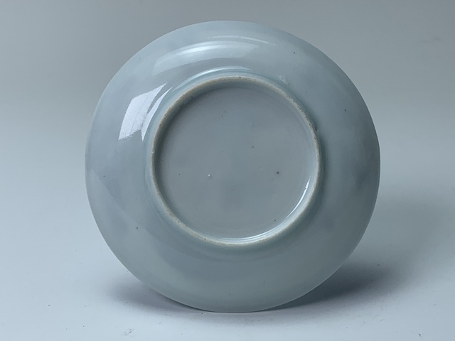 古玩陶瓷清康熙·青花人物垂釣圖小盤拍賣，當前價格0元