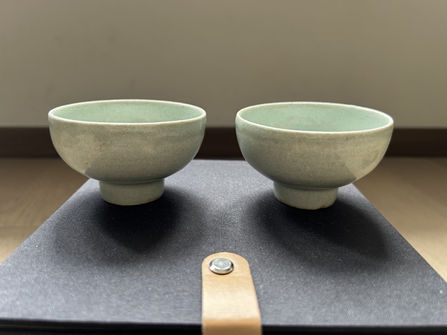 古玩陶瓷青白釉杯真品鑒賞圖
