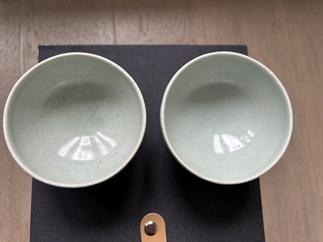 古玩陶瓷青白釉杯真品鑒賞圖