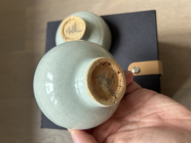古玩陶瓷青白釉杯真品鑒賞圖