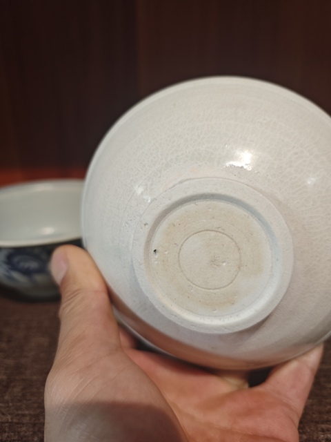 古玩陶瓷白釉唇口盞拍賣，當前價格1600元