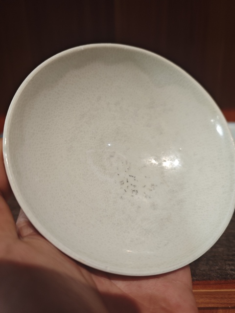 古玩陶瓷白釉唇口盞拍賣，當前價格1600元