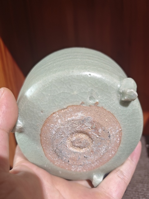 古玩陶瓷三足吊腳爐拍賣,當前價格9600元