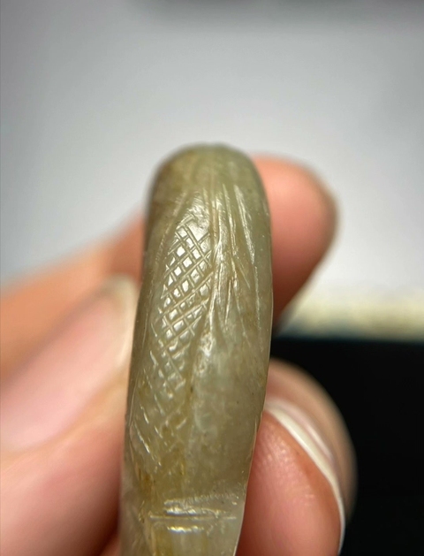 古玩玉器玉魚真品鑒賞圖