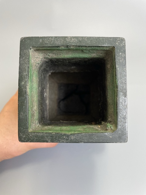 古玩銅器饕餮紋**瓶拍賣,當前價格320元