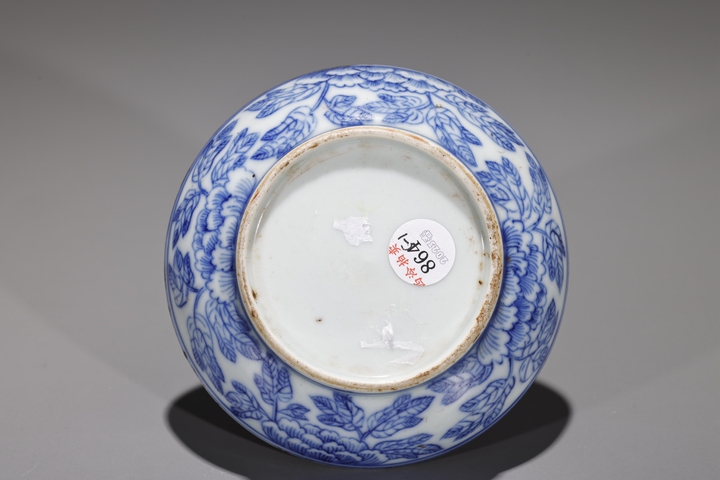 古玩陶瓷青花鳳紋印盒真品鑒賞圖