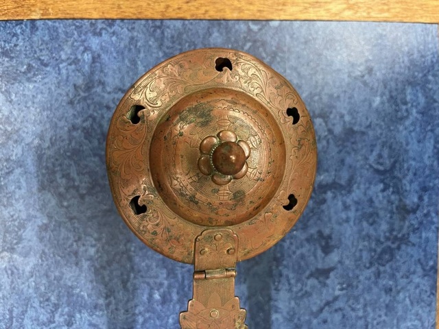 古玩銅器銅行爐真品鑒賞圖
