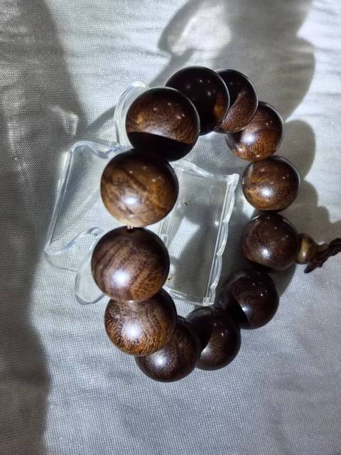 古玩雜項木手串拍賣,當前價格200元