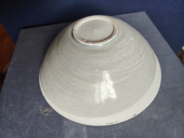 古玩陶瓷青白釉雙魚碗拍賣，當前價格1800元