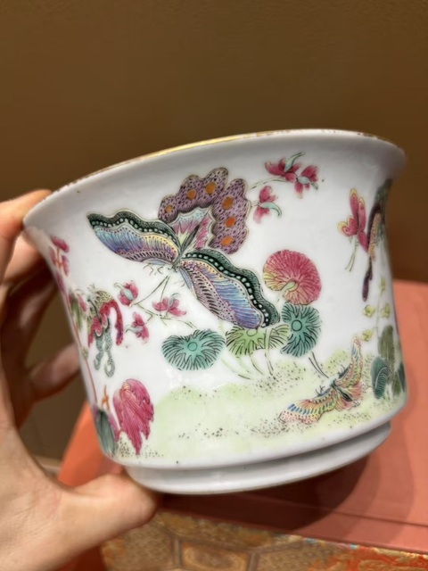 古玩陶瓷粉彩碗真品鑒賞圖