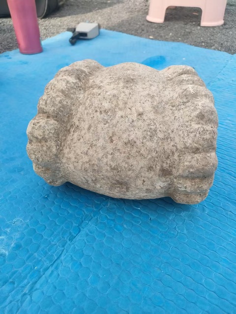古玩雜項羊首真品鑒賞圖