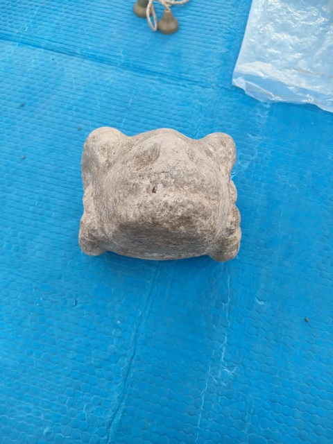 古玩雜項羊首真品鑒賞圖