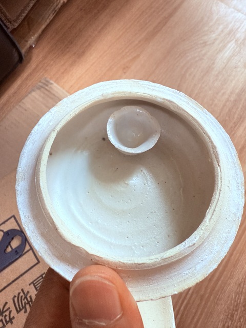 古玩陶瓷青白釉粉盒真品鑒賞圖