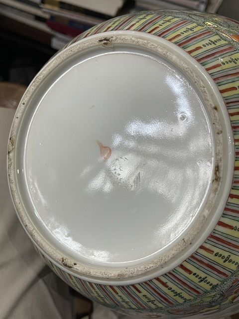 古玩陶瓷清代五彩三國人物故事大罐拍賣，當(dāng)前價(jià)格38888元