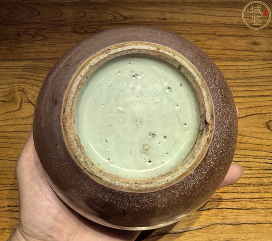 古玩陶瓷豇豆紅水呈真品鑒賞圖