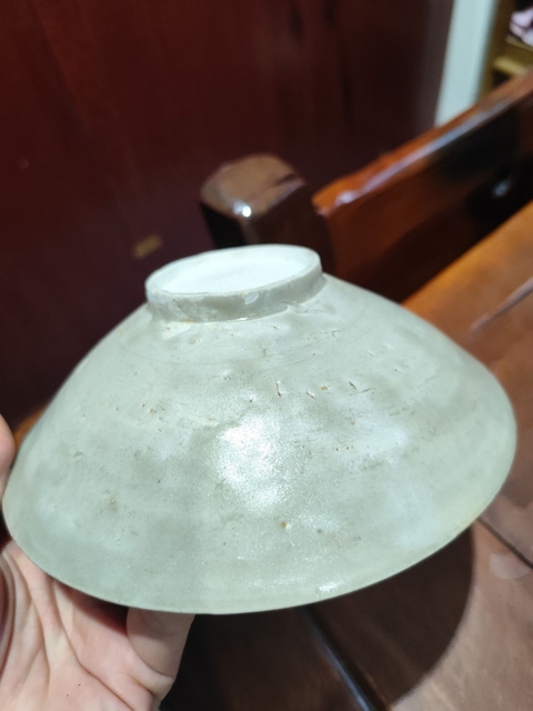 古玩陶瓷南宋青白釉刻云氣紋賞碗拍賣，當(dāng)前價(jià)格3980元