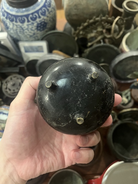 古玩雜項清晚香爐拍賣,當前價格233元