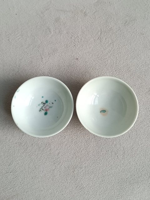 古玩陶瓷粉彩團龍紋杯拍賣,當前價格168元