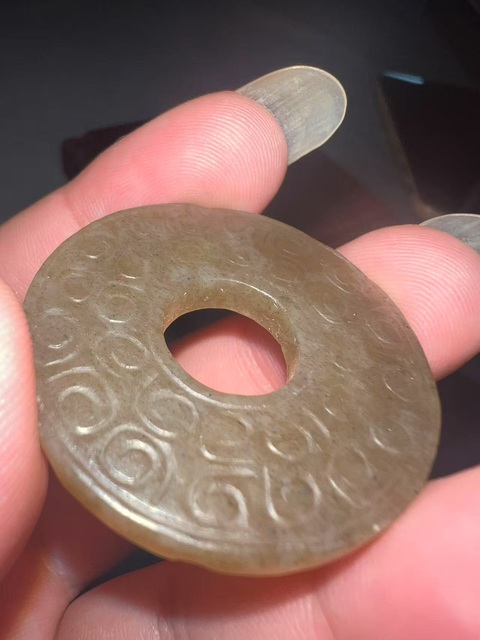 古玩玉器仿古玉璧拍賣，當前價格3000元