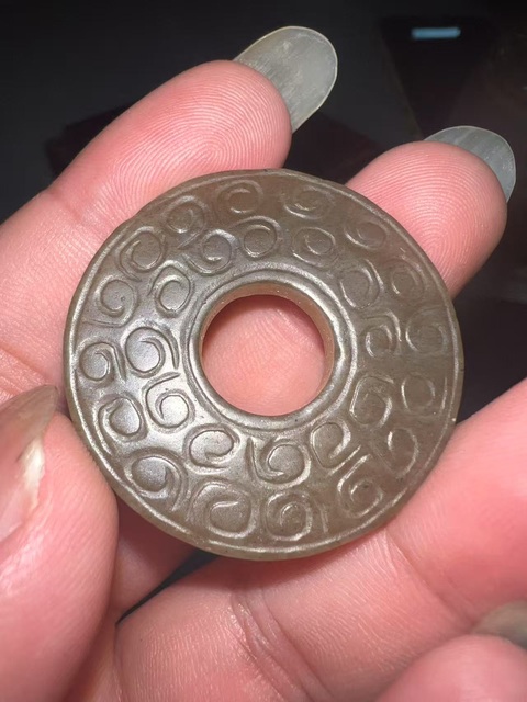 古玩玉器仿古玉璧拍賣，當前價格3000元