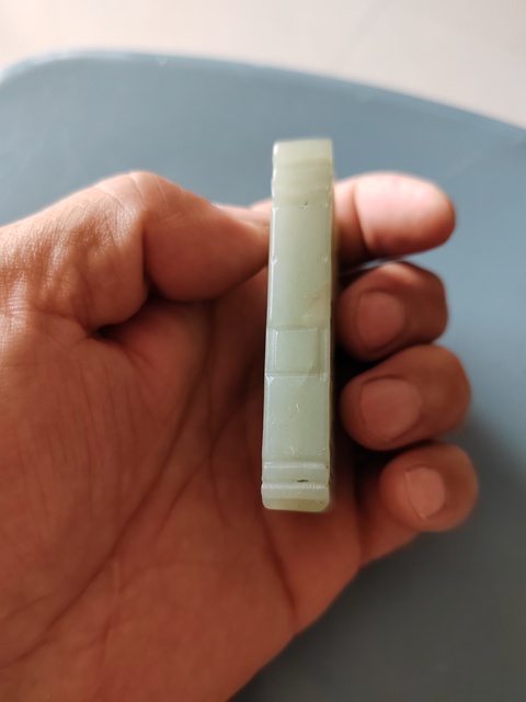 古玩玉器新疆和田玉子剛玉牌子拍賣，當前價格2999元