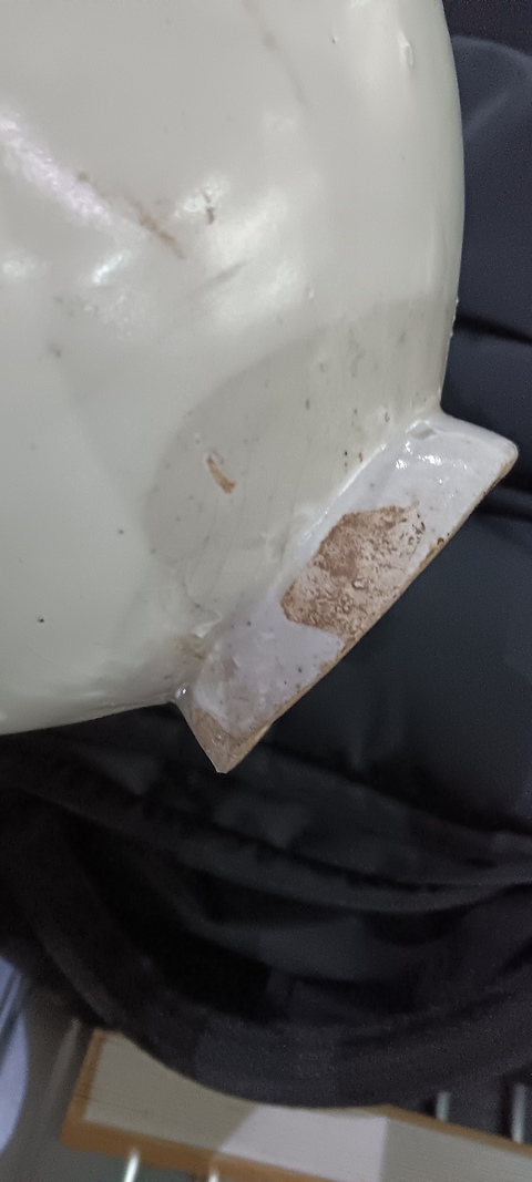 古玩陶瓷磁州窯白釉碗真品鑒賞圖