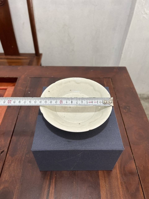 古玩陶瓷館藏級五代十國定窯白瓷葵口洗拍賣，當前價格2980元