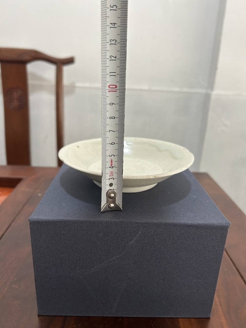 古玩陶瓷館藏級五代十國定窯白瓷葵口洗拍賣，當前價格2980元