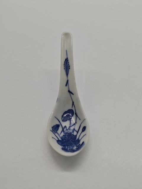 古玩陶瓷青花長壽紋勺拍賣,當前價格1600元