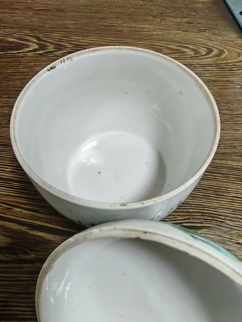 古玩陶瓷侍女糖缸真品鑒賞圖