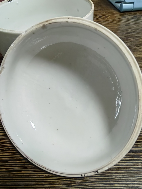古玩陶瓷侍女糖缸真品鑒賞圖