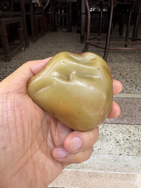 古玩雜項壽山石原石真品鑒賞圖