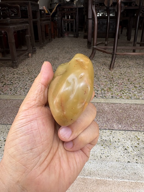 古玩雜項壽山石原石真品鑒賞圖
