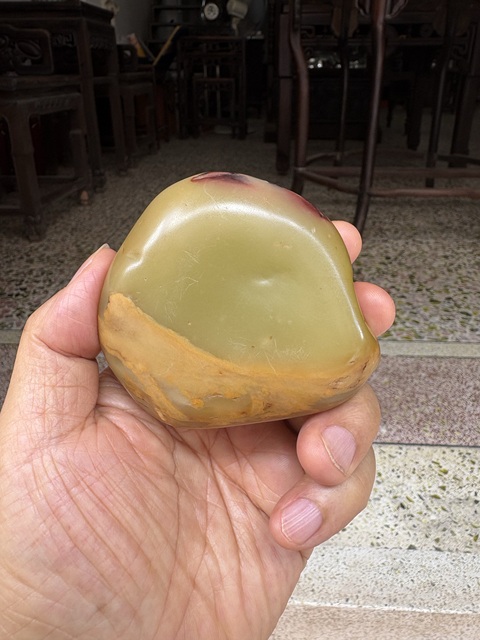 古玩雜項壽山石原石真品鑒賞圖