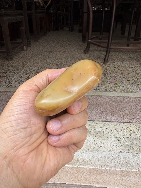 古玩雜項壽山石原石真品鑒賞圖