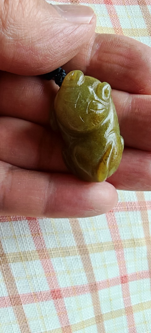 古玩玉器玉虎真品鑒賞圖