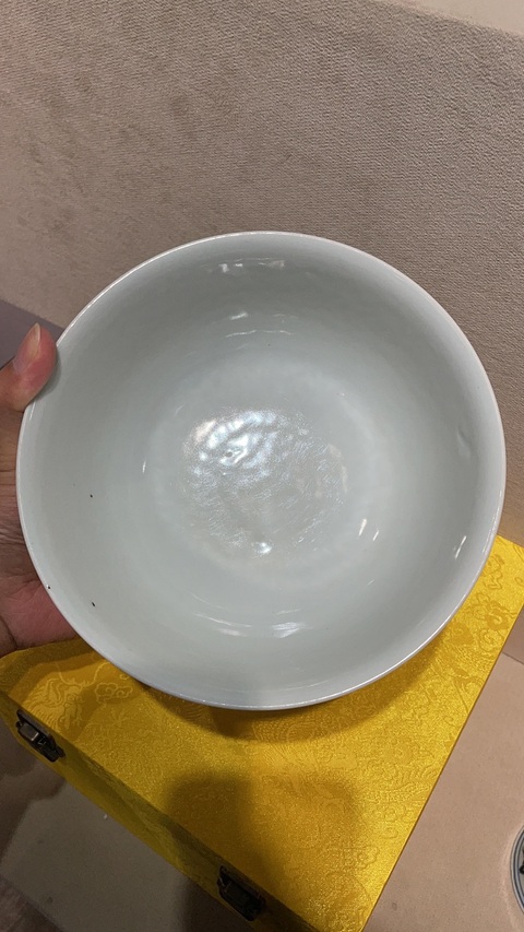 古玩陶瓷龍紋青花碗真品鑒賞圖