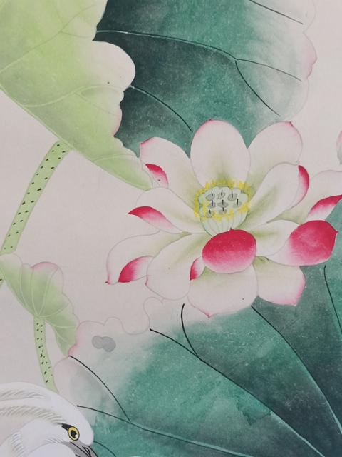 古玩字畫花鳥四屏拍賣，當(dāng)前價(jià)格2800元