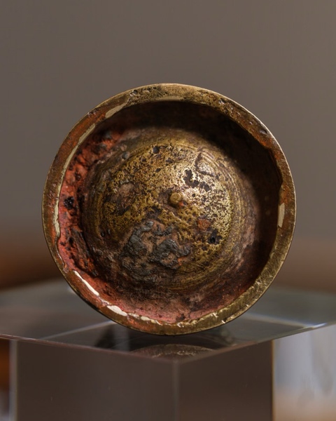 古玩銅器佛塔真品鑒賞圖
