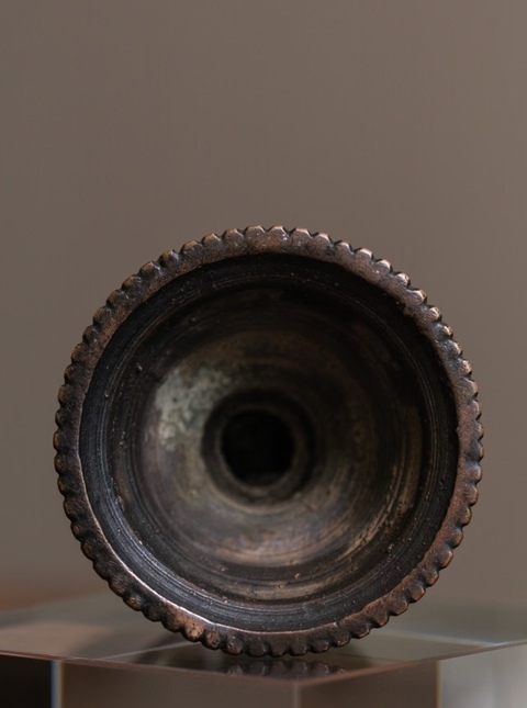 古玩銅器佛塔真品鑒賞圖