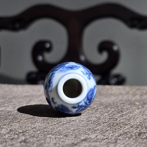 古玩陶瓷青花鼻煙壺真品鑒賞圖